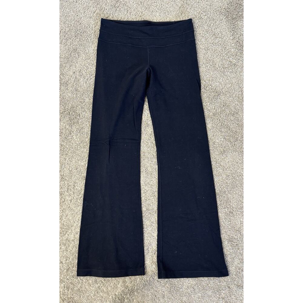 LULULEMON Groove Flare Yoga Pants Black Women’s Size 8